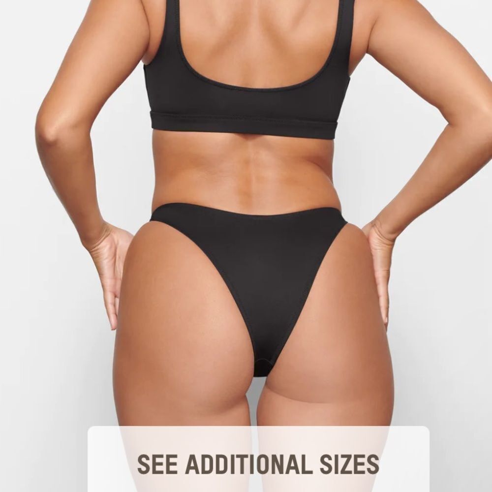 NWT SKIMS cheeky tanga bottoms